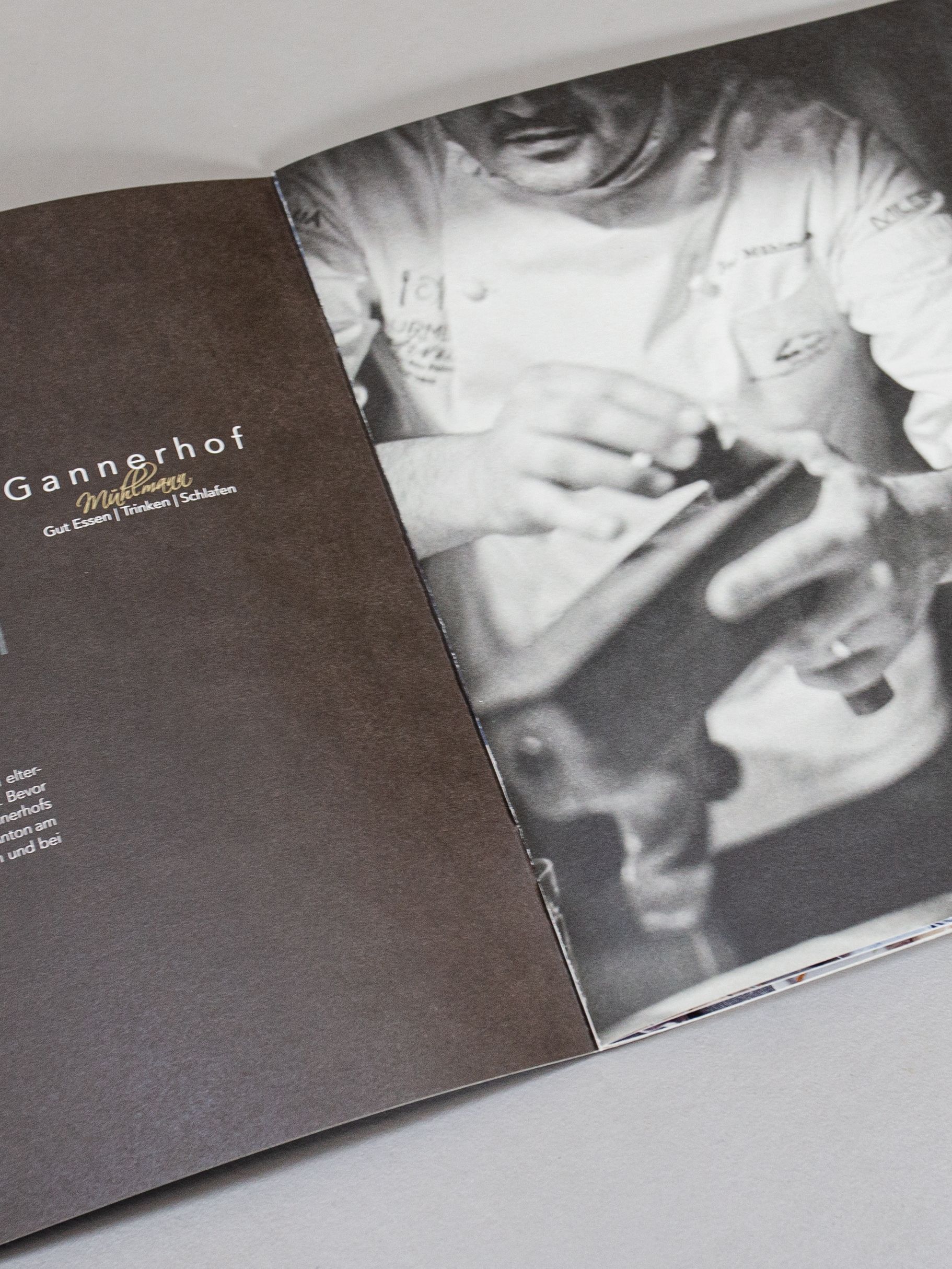 Muster Innenseite einer Rückenheftung